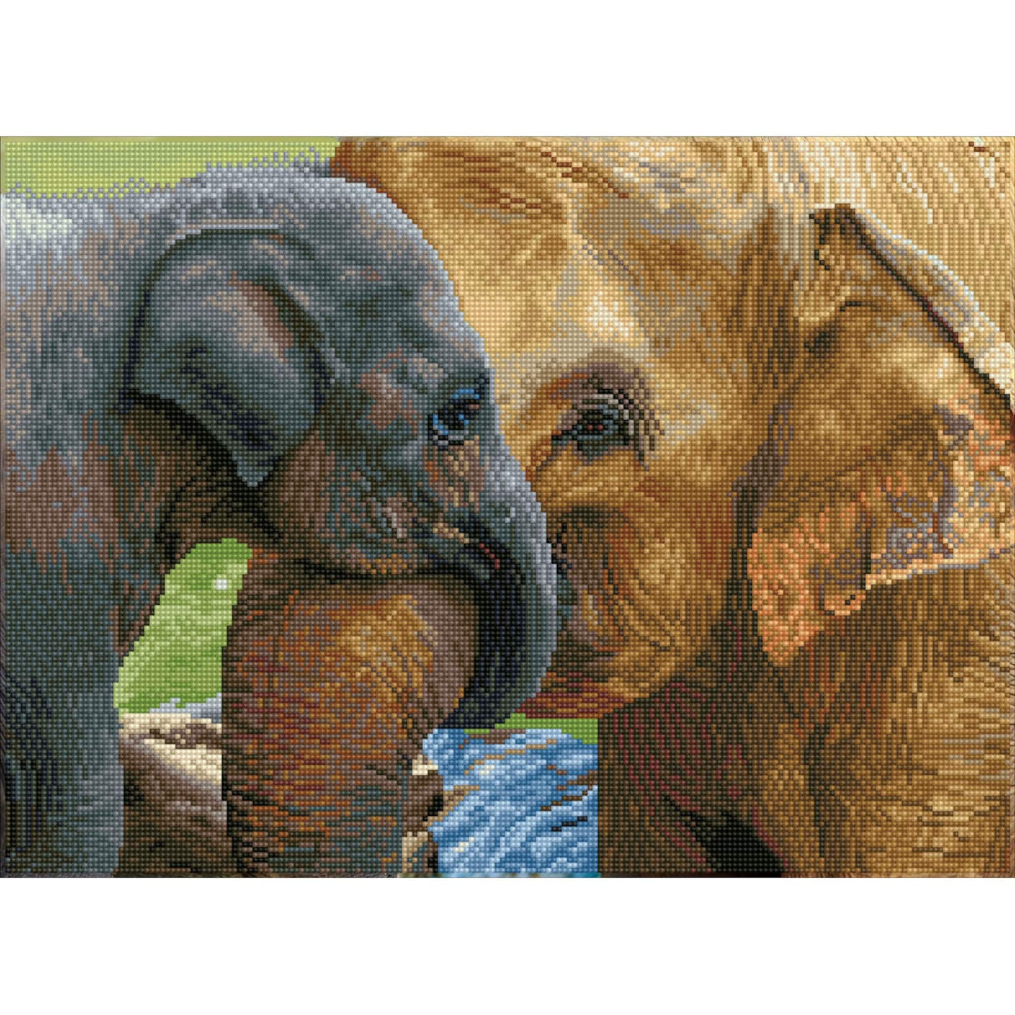 Diamond Dotz® Intermediate Baby's Comfort Pre-Framed Diamond Painting Kit